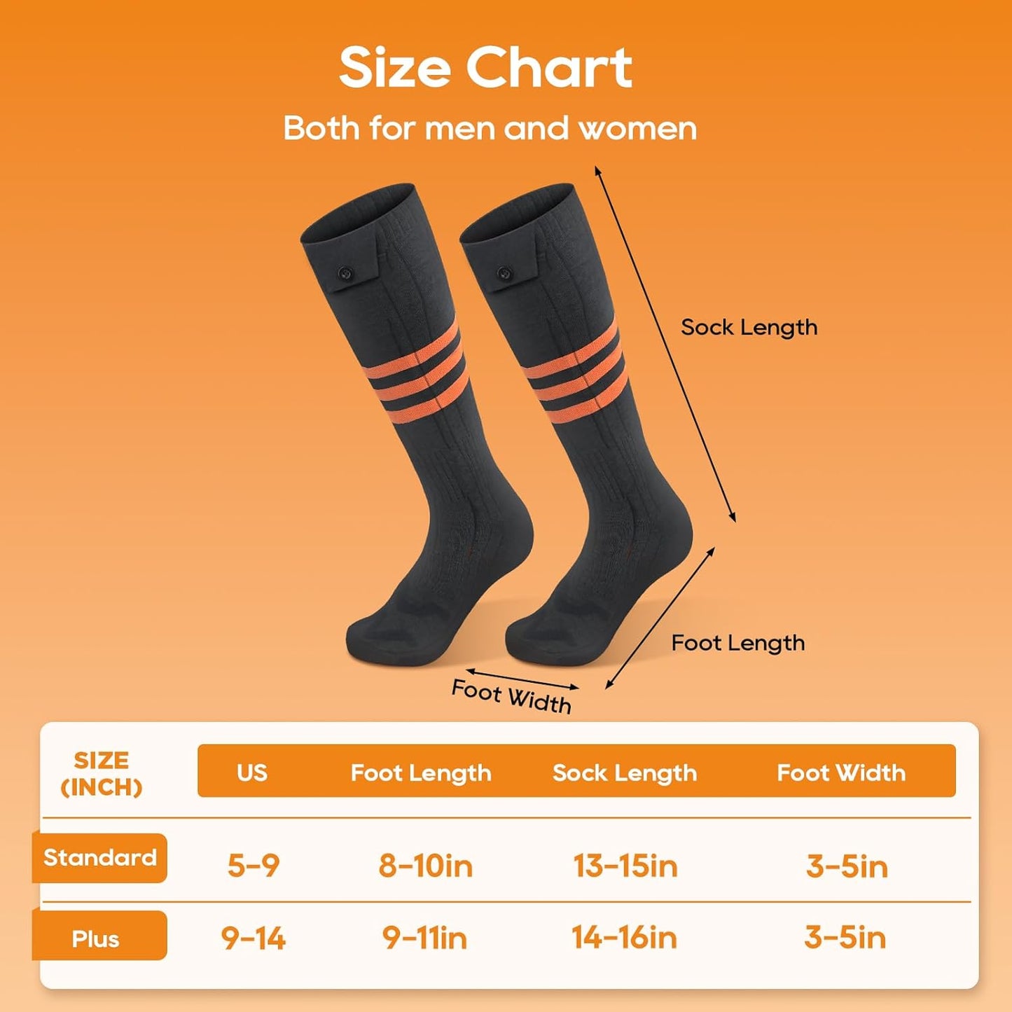 ThermalEase™ Smart Heated Socks